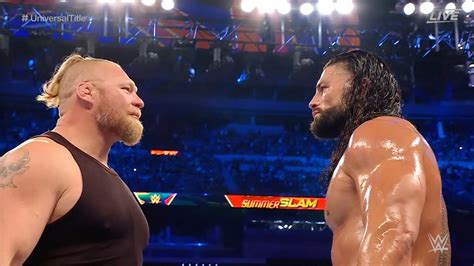wwe summerslam 2021 results|wwe summerslam 2021 brock lesnar.